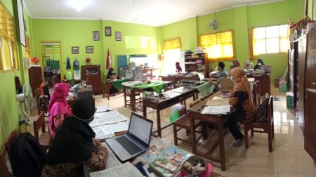 SD Negeri Yogyakarta kegiatan pembelajaran jarak jauh zoom meeting