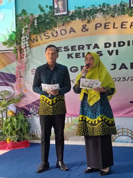 SD Negeri Yogyakarta Pelepasan siswa kelas 6