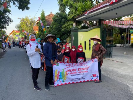 SD Negeri Yogyakarta Semarak HUT RI 77